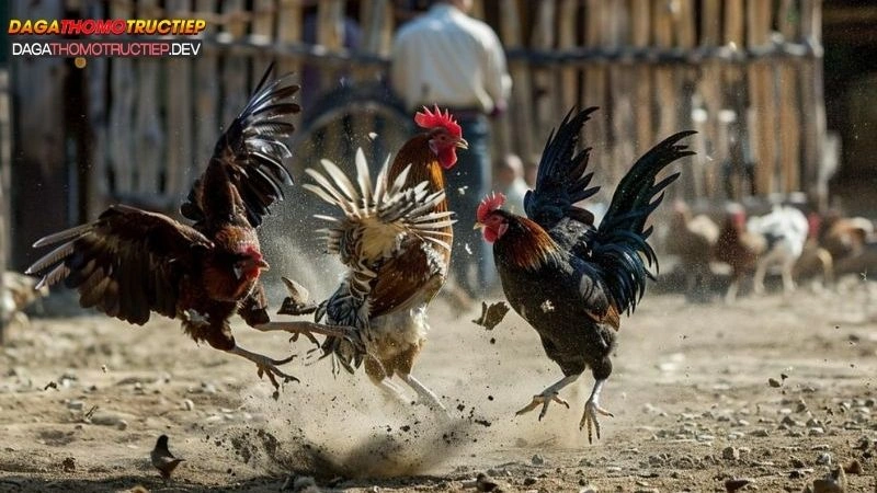 gà tre đá cựa sắt