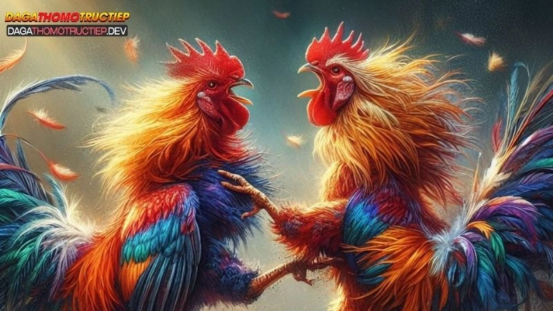 trực tiếp đá gà thomo